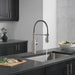 Delta Theodora 18804Z Single-Handle Pull-Down Spring Kitchen Faucet, spotshield stainless - view 5