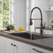 Delta Theodora 18804Z Single-Handle Pull-Down Spring Kitchen Faucet, venetian bronze - view 3