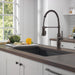 Delta Theodora 18804Z Single-Handle Pull-Down Spring Kitchen Faucet, venetian bronze - view 4