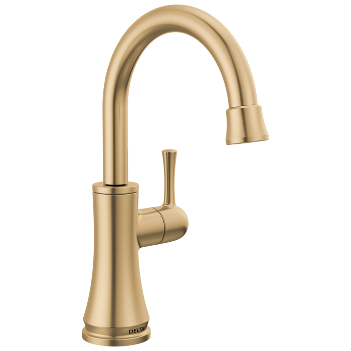 Delta 1920 Transitional Beverage Faucet, champagne bronze