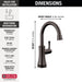 Delta 1920 Transitional Beverage Faucet, venetian bronze - view 2