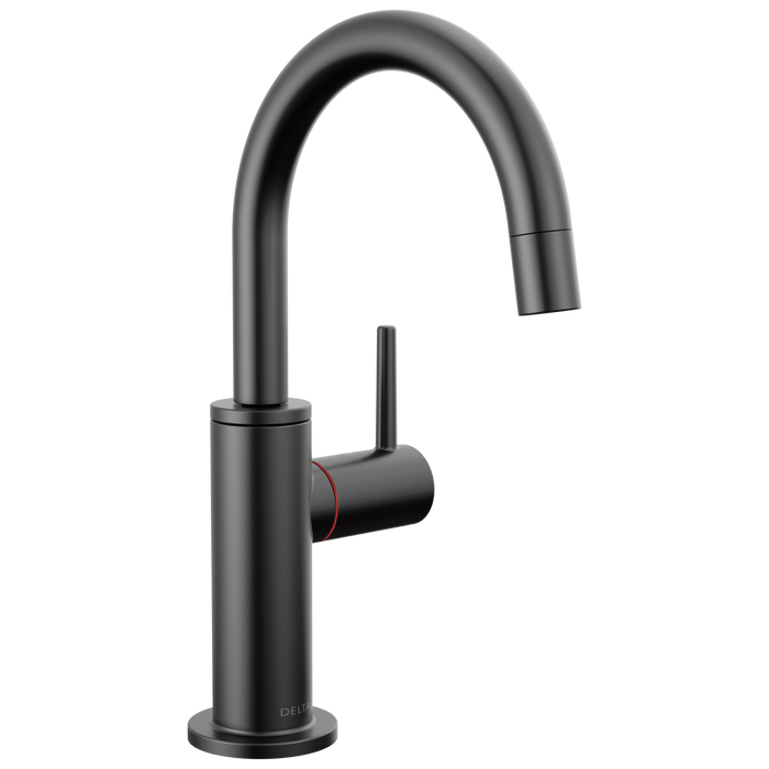 Delta 1930LF Contemporary Round Instant Hot Water Dispenser, matte black