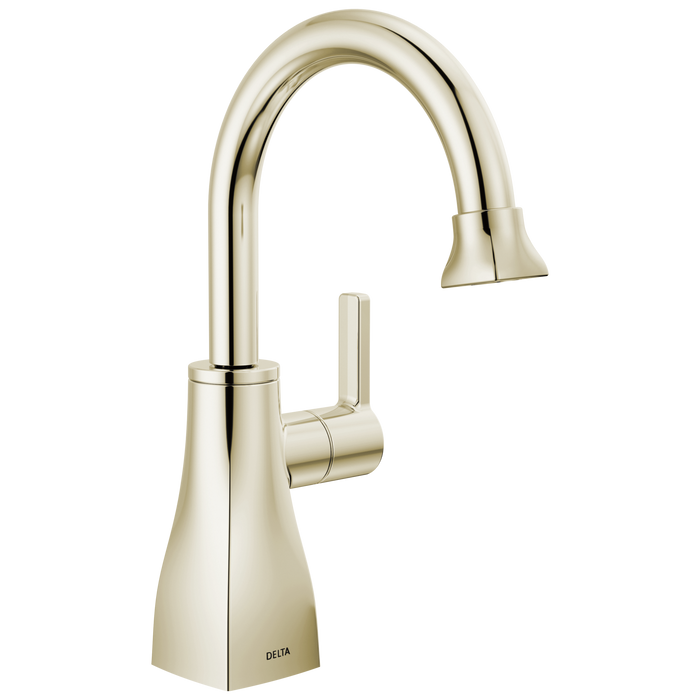 Delta 1940 Contemporary Square Beverage Faucet, polished nickel