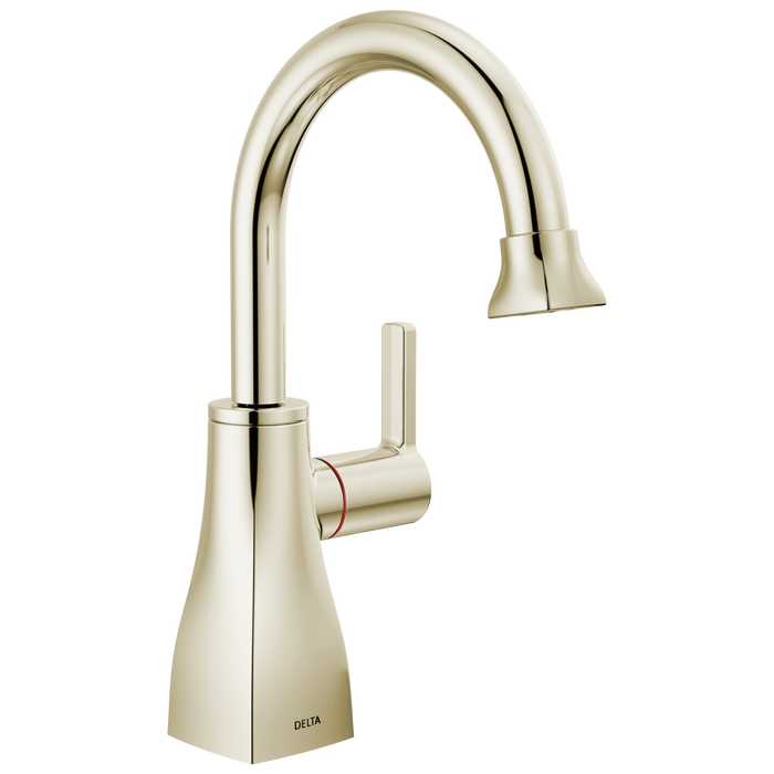 Delta 1940LF Contemporary Square Instant Hot Water Dispenser, polished nickel