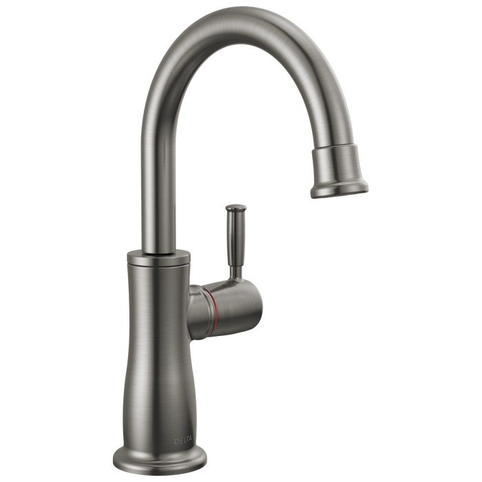 Delta 1960LF Traditional Instant Hot Water Dispenser, black stainless