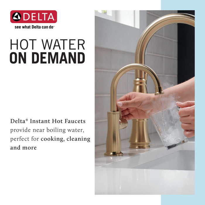Delta 1960LF Traditional Instant Hot Water Dispenser, champagne bronze - view 2