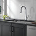 Delta Lenta 19802TZ Single-Handle Pull-Down Kitchen Faucet with TouchTouch 2O Technology, chrome - view 5