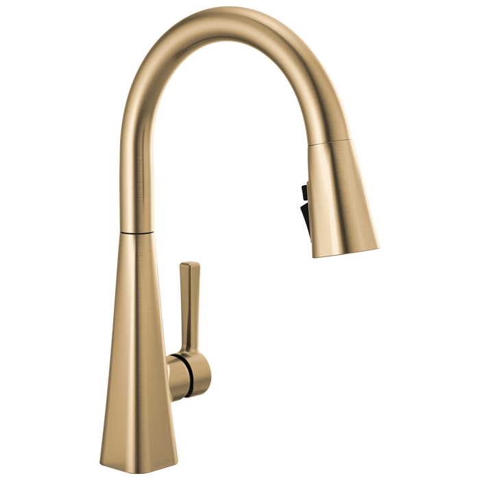 Delta Lenta 19802Z Single-Handle Pull-Down Kitchen Faucet