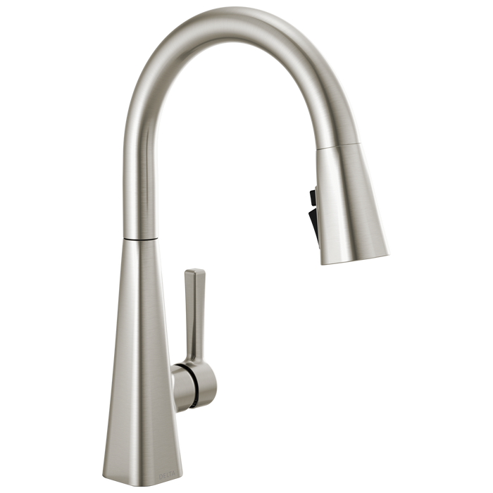 Delta Lenta 19802Z Single-Handle Pull-Down Kitchen Faucet