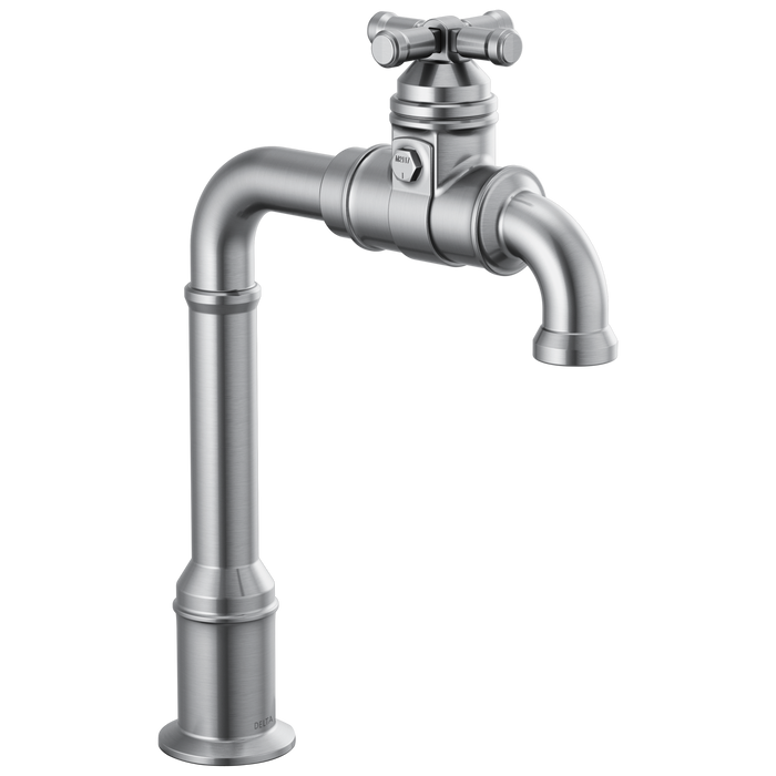 Delta Broderick 1990LFC True Bar Kitchen Faucet, arctic stainless