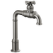 Delta Broderick 1990LFC True Bar Kitchen Faucet, black stainless