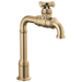 Delta Broderick 1990LFC True Bar Kitchen Faucet, champagne bronze