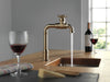 Delta Broderick 1990LFC True Bar Kitchen Faucet, champagne bronze - view 4