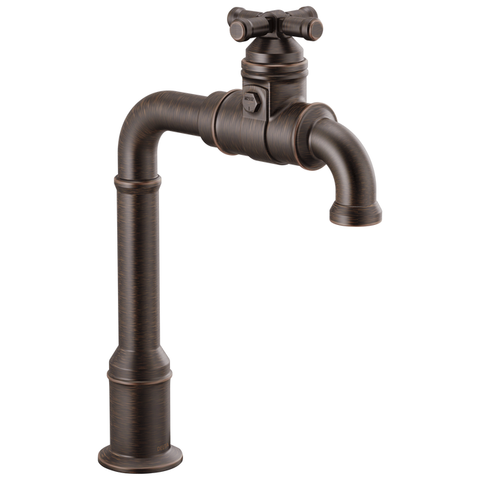 Delta Broderick 1990LFC True Bar Kitchen Faucet, venetian bronze