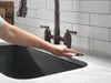 Delta Broderick 2390L Two Handle Pull-Down Bridge Kitchen Faucet, venetian bronze - view 5