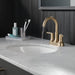 Delta Trinsic 2559 Two Handle Centerset Bathroom Faucet, champagne bronze - view 3