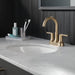 Delta Trinsic 2559 Two Handle Centerset Bathroom Faucet, champagne bronze - view 4