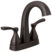 Delta Stryke: Two Handle Centerset Bathroom Faucet