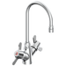 Commercial 25C3 25C3937 Two Handle Single Shank Mixing Faucet, chrome 3