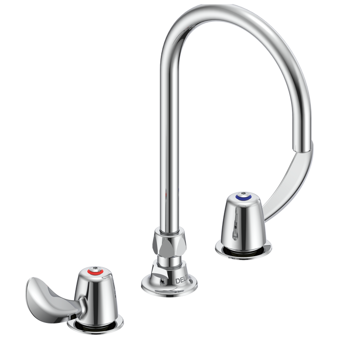 Commercial 27C1 / 27C2 27C2972 Two Handle 8 In Below Deck-Mount Faucet