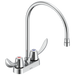 Commercial 27C4 / 27C5 / 27C6 27C4932 Two Handle 4 In Deck-Mount Faucet, chrome