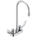 Commercial 27C4 / 27C5 / 27C6 27C4942 Two Handle 4 In Deck-Mount Faucet, chrome