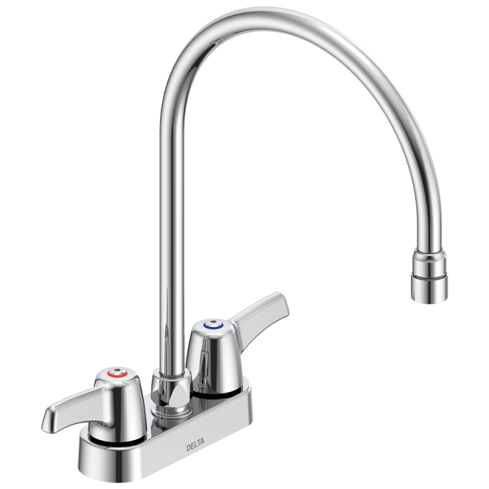 Commercial 27C4 / 27C5 / 27C6 27C4943 Two Handle 4 In Deck-Mount Faucet