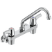 Commercial 28C3 / 28C4 / 28C6 28C4243 Two Handle 8 In Wallmount Service Sink Faucet, chrome 2
