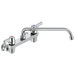 Commercial 28C3 / 28C4 / 28C6 28C4243 Two Handle 8 In Wallmount Service Sink Faucet, chrome