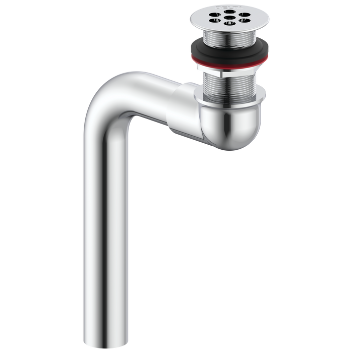 Commercial 33T 33T290 Cast Offset Lavatory Waste with Open Grid Strainer