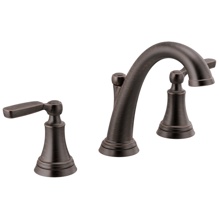 Delta Woodhurst 3532LF Two Handle Widespread Bathroom Faucet, venetian bronze
