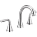 Delta Kayra 3533LF Two Handle Widespread Bathroom Faucet, chrome