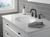 Delta Kayra 3533LF Two Handle Widespread Bathroom Faucet, matte black - view 3