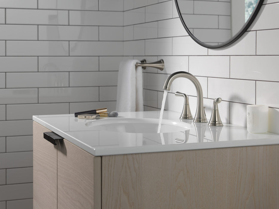 Delta Kayra 3533LF Two Handle Widespread Bathroom Faucet, stainless - view 2