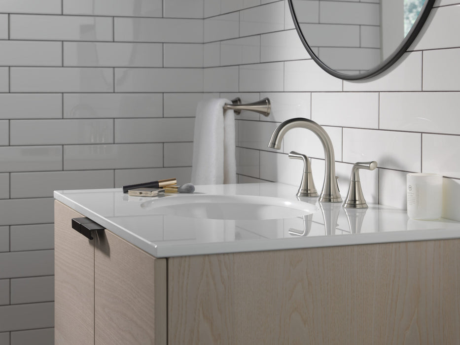 Delta Kayra 3533LF Two Handle Widespread Bathroom Faucet, stainless - view 3
