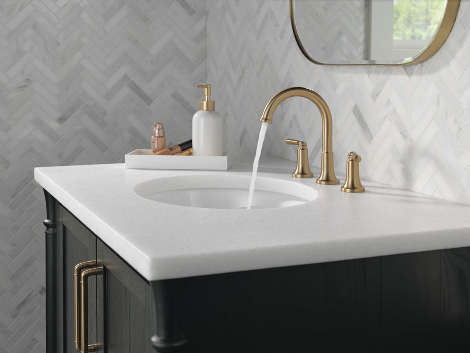 Delta Saylor 3535 Two Handle Widespread Bathroom Faucet, champagne bronze - view 3