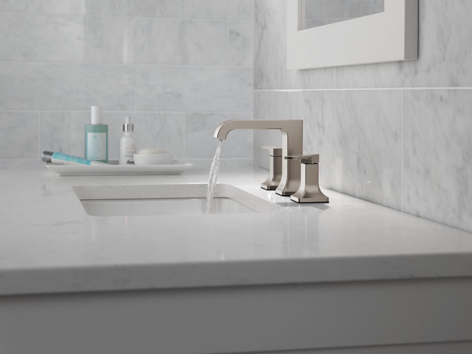 Delta Velum 3539LF Two Handle Widespread Bathroom Faucet, stainless - view 3