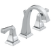 Delta Dryden 3551 Two Handle Widespread Bathroom Faucet, chrome