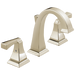 Delta Dryden 3551 Two Handle Widespread Bathroom Faucet, polished nickel