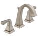 Delta Dryden 3551 Two Handle Widespread Bathroom Faucet, spotshield stainless