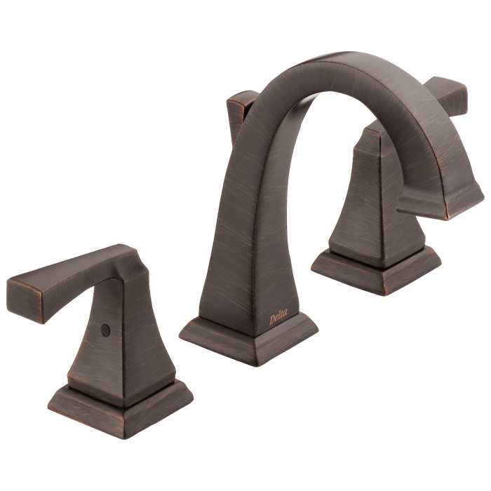 Delta Dryden 3551 Two Handle Widespread Bathroom Faucet, venetian bronze