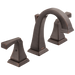 Delta Dryden 3551 Two Handle Widespread Bathroom Faucet, venetian bronze