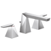 Delta Trillian 35543 Two Handle Widespread Bathroom Faucet, lumicoat chrome
