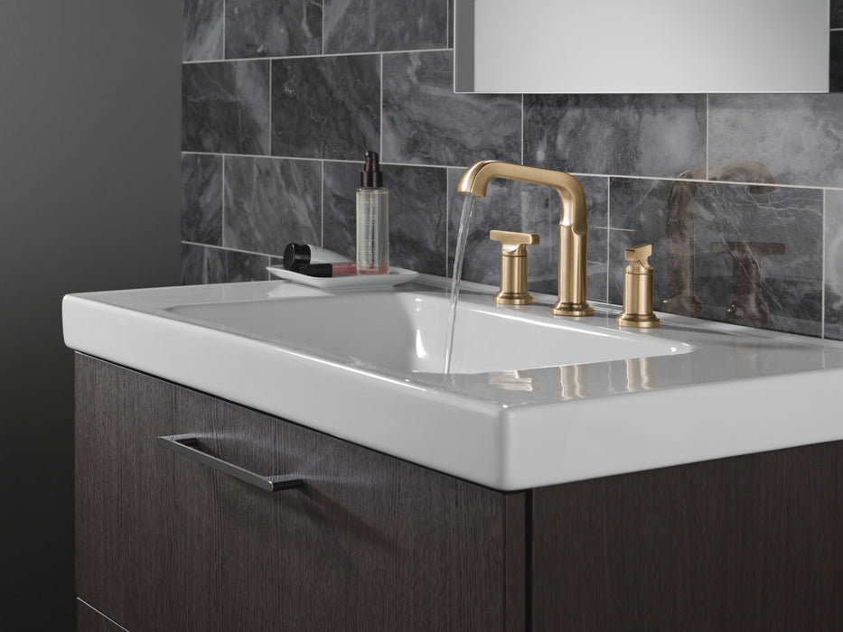 Delta Tetra 35587 Two Handle Widespread Bathroom Faucet