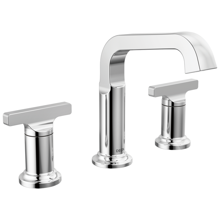 Delta Tetra 35587 Two Handle Widespread Bathroom Faucet