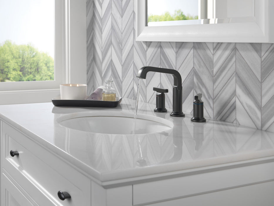 Delta Tetra 35587 Two Handle Widespread Bathroom Faucet