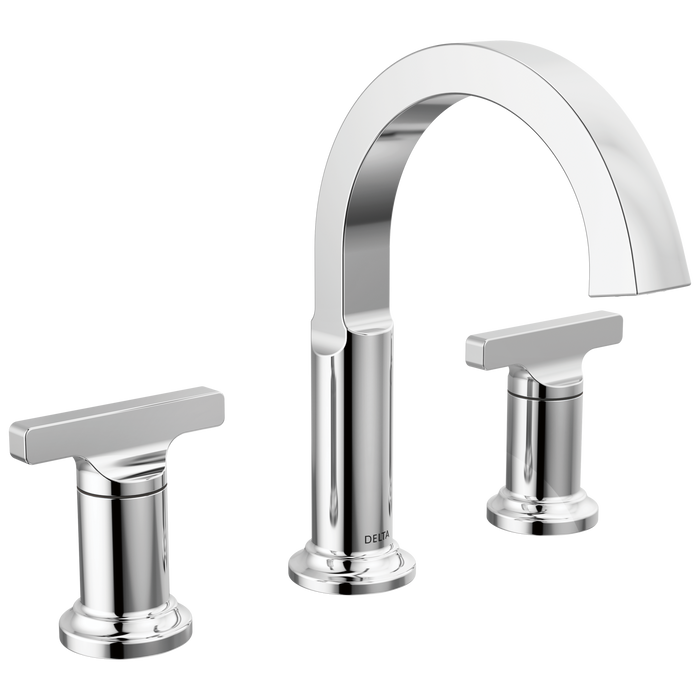 Delta Tetra 355887 Two Handle Widespread Bathroom Faucet