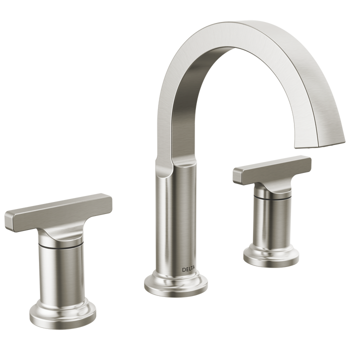Delta Tetra 355887 Two Handle Widespread Bathroom Faucet
