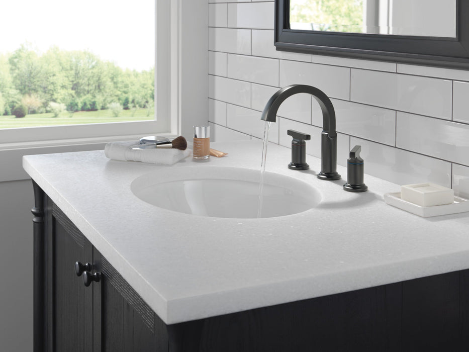Delta Tetra 355887 Two Handle Widespread Bathroom Faucet