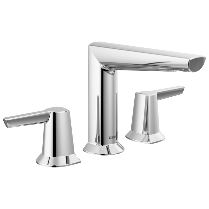 Delta Galeon 3571 Two Handle Widespread Bathroom Faucet, lumicoat chrome